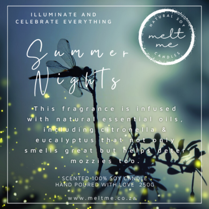 Summer Nights - Large Ready Made Candle