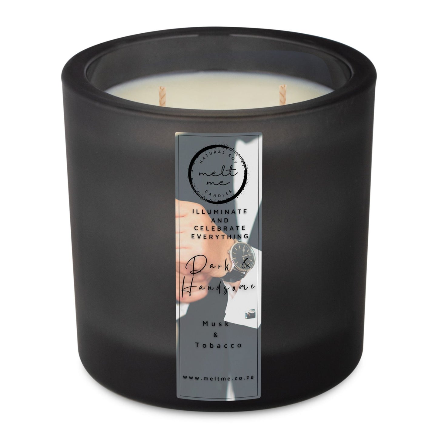 Dark & Handsome - Large Ready Made Candle