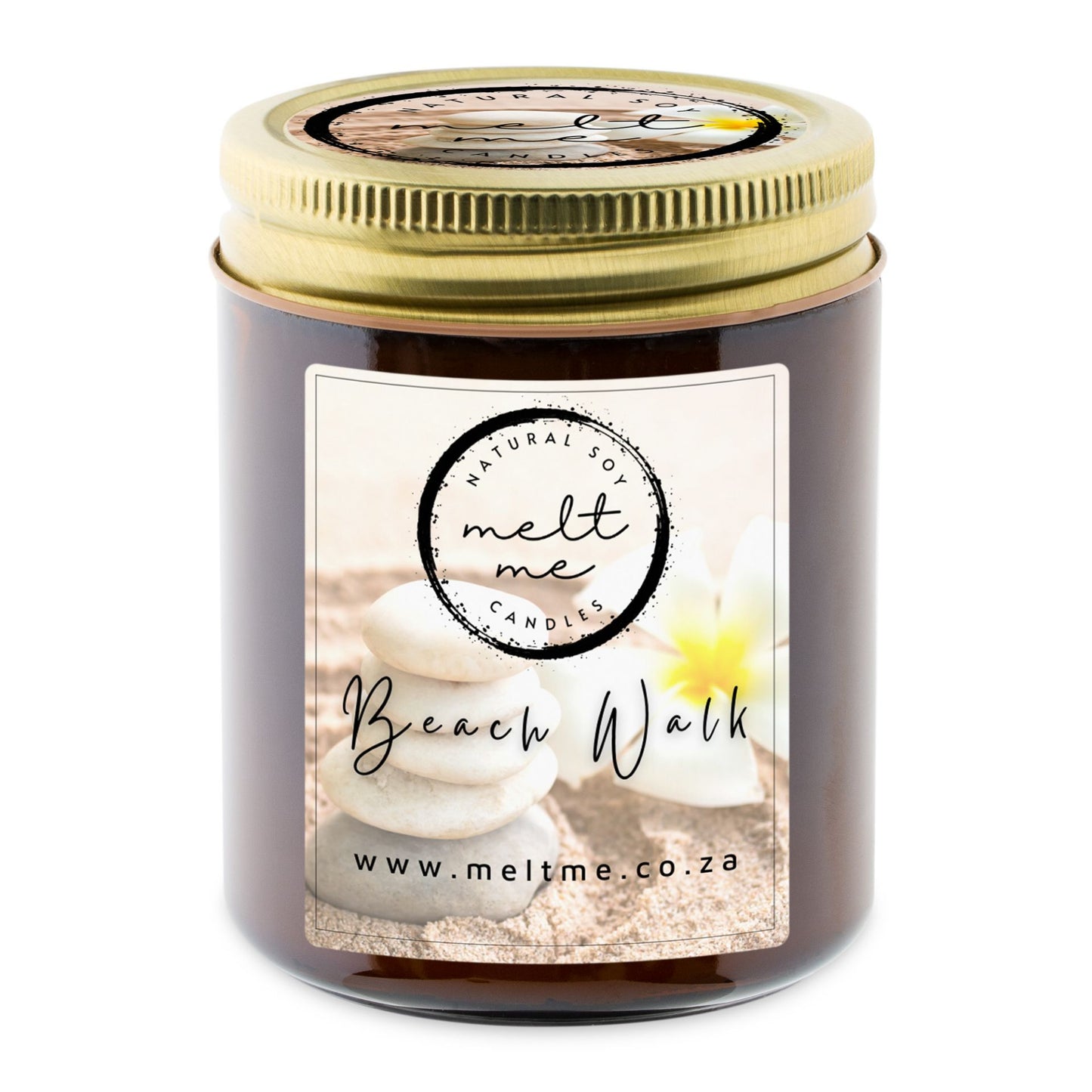 Amber Jar - Small Ready Made Candle