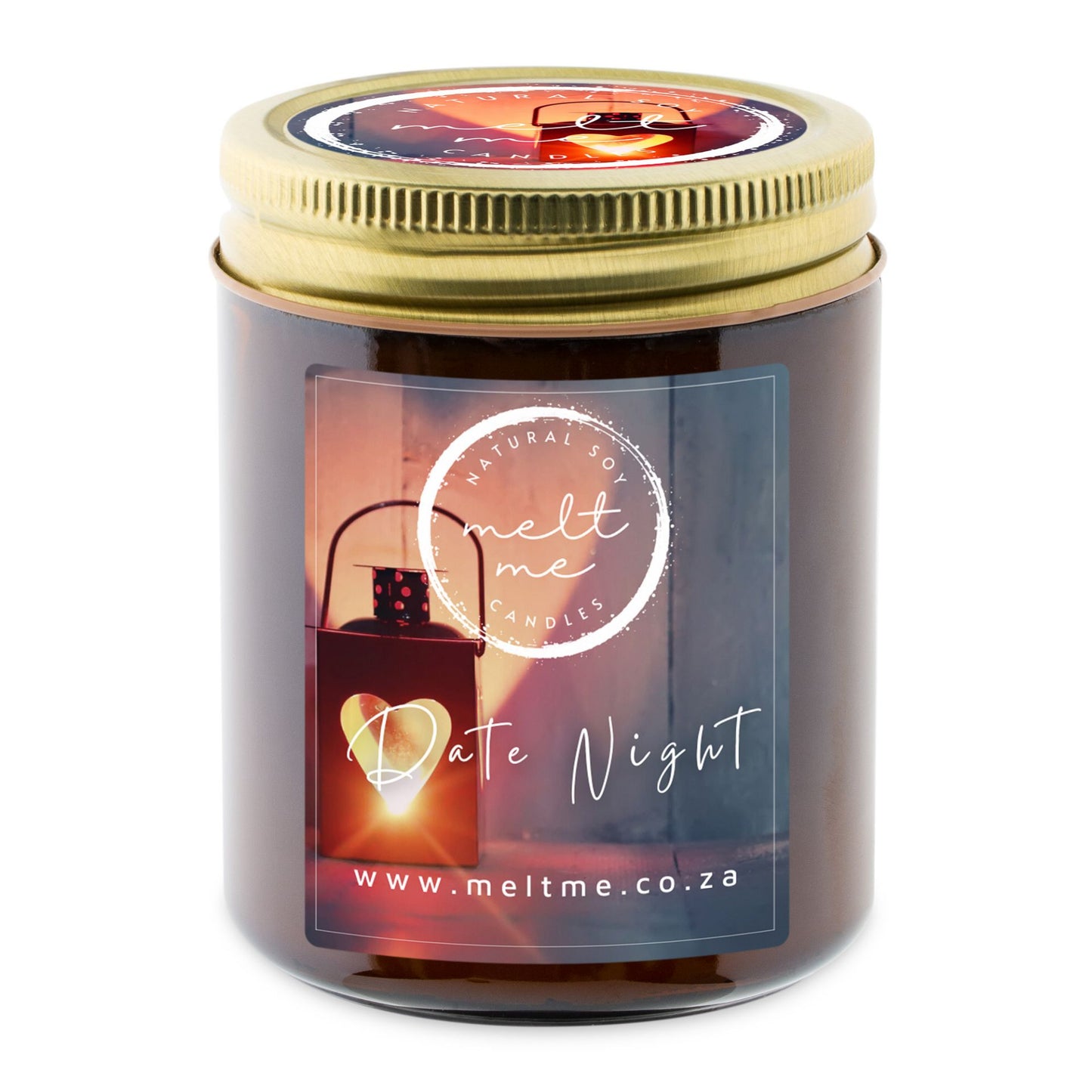 Amber Jar - Small Ready Made Candle