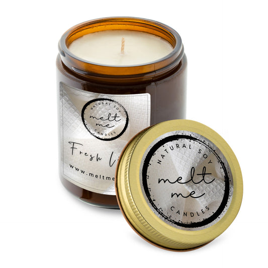 Amber Jar - Small Ready Made Candle