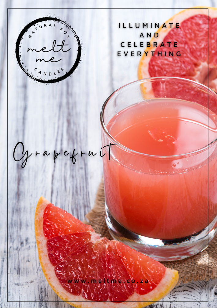 Pink Grape Fruit - Large Ready Made Candle