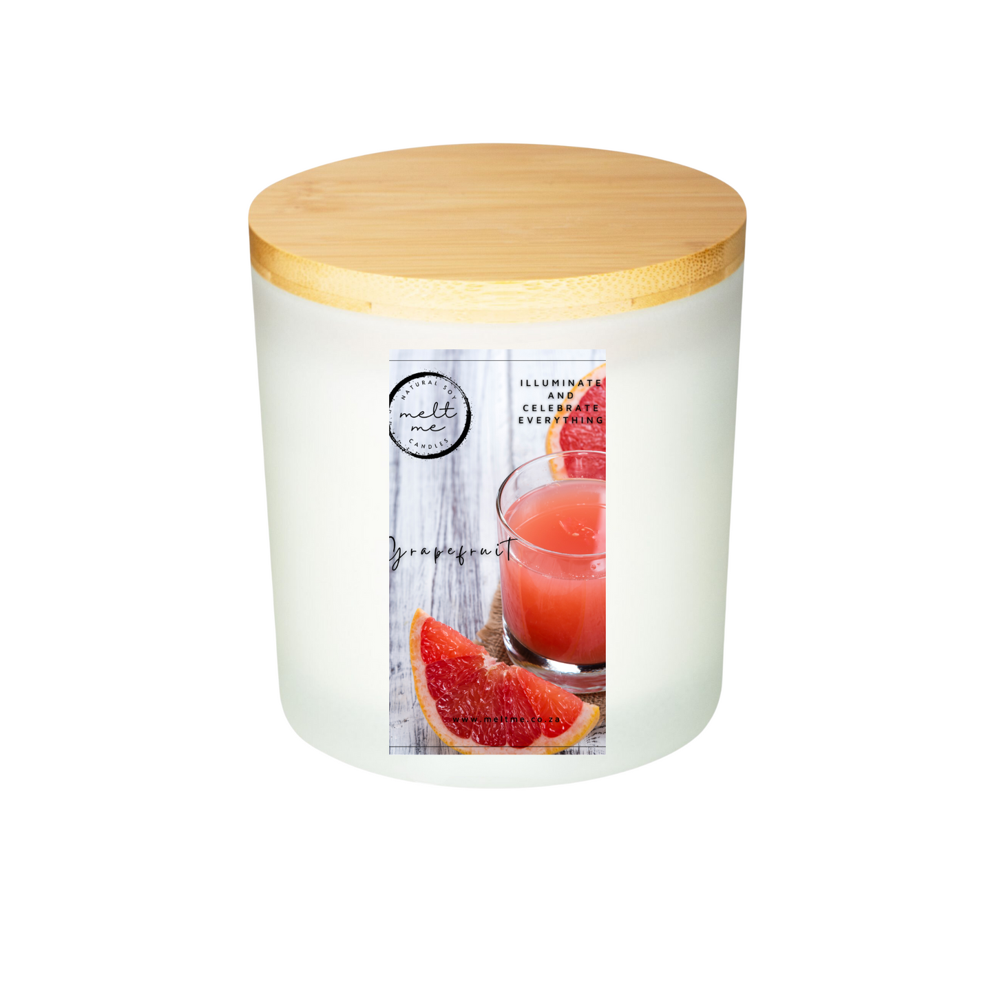 Pink Grape Fruit - Large Ready Made Candle