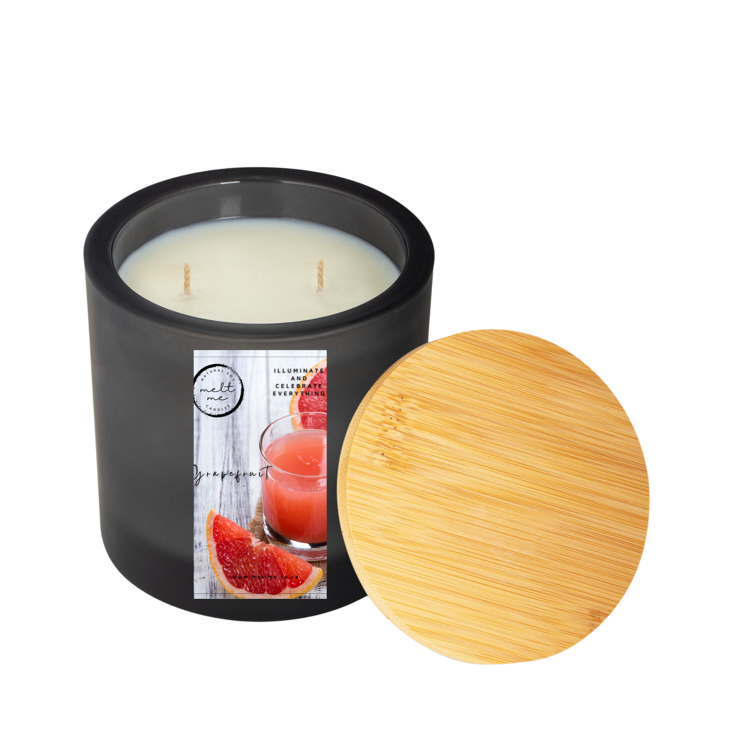 Pink Grape Fruit - Large Ready Made Candle