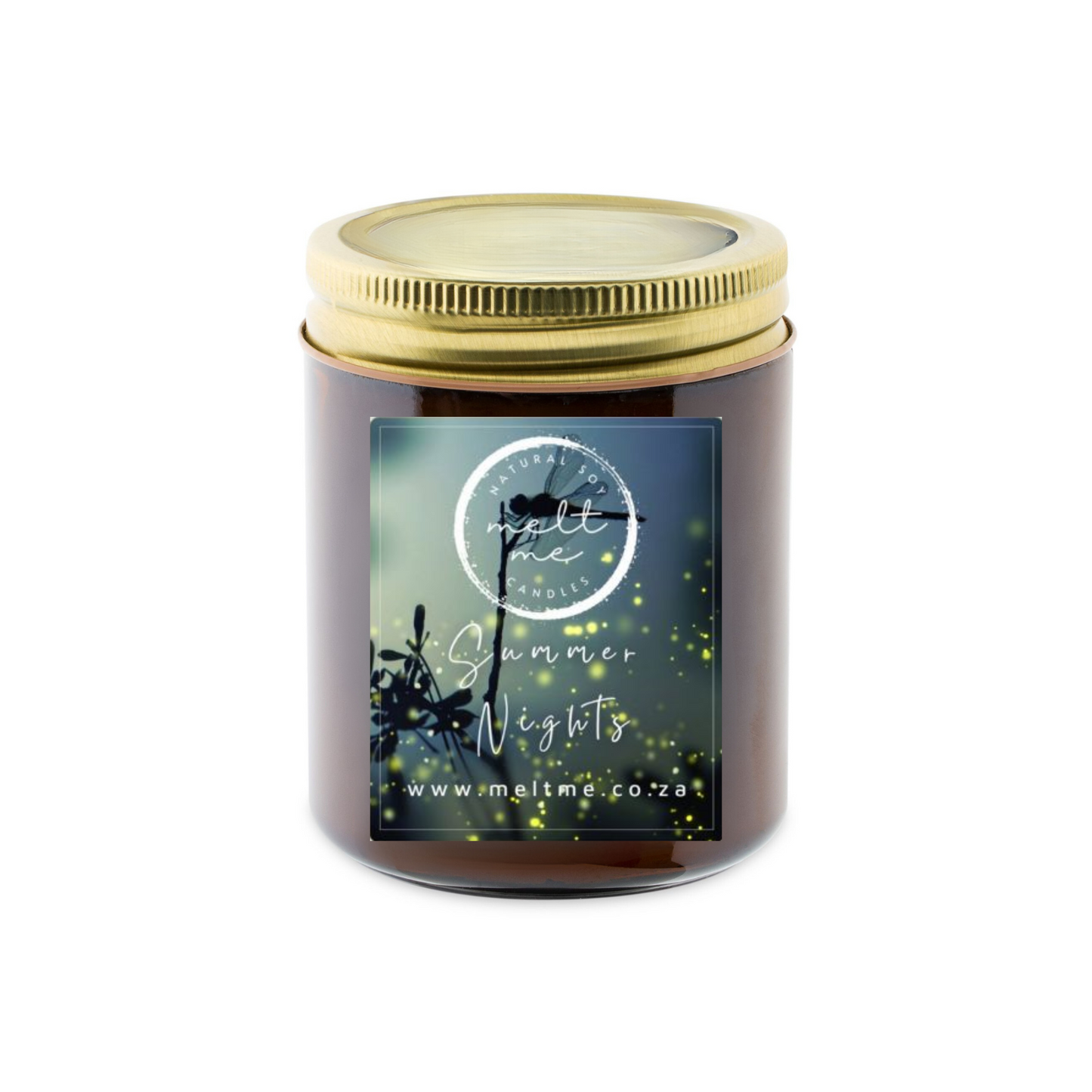 Amber Jar - Small Ready Made Candle